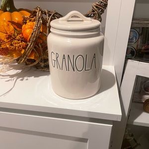 Rae dunn granola canister